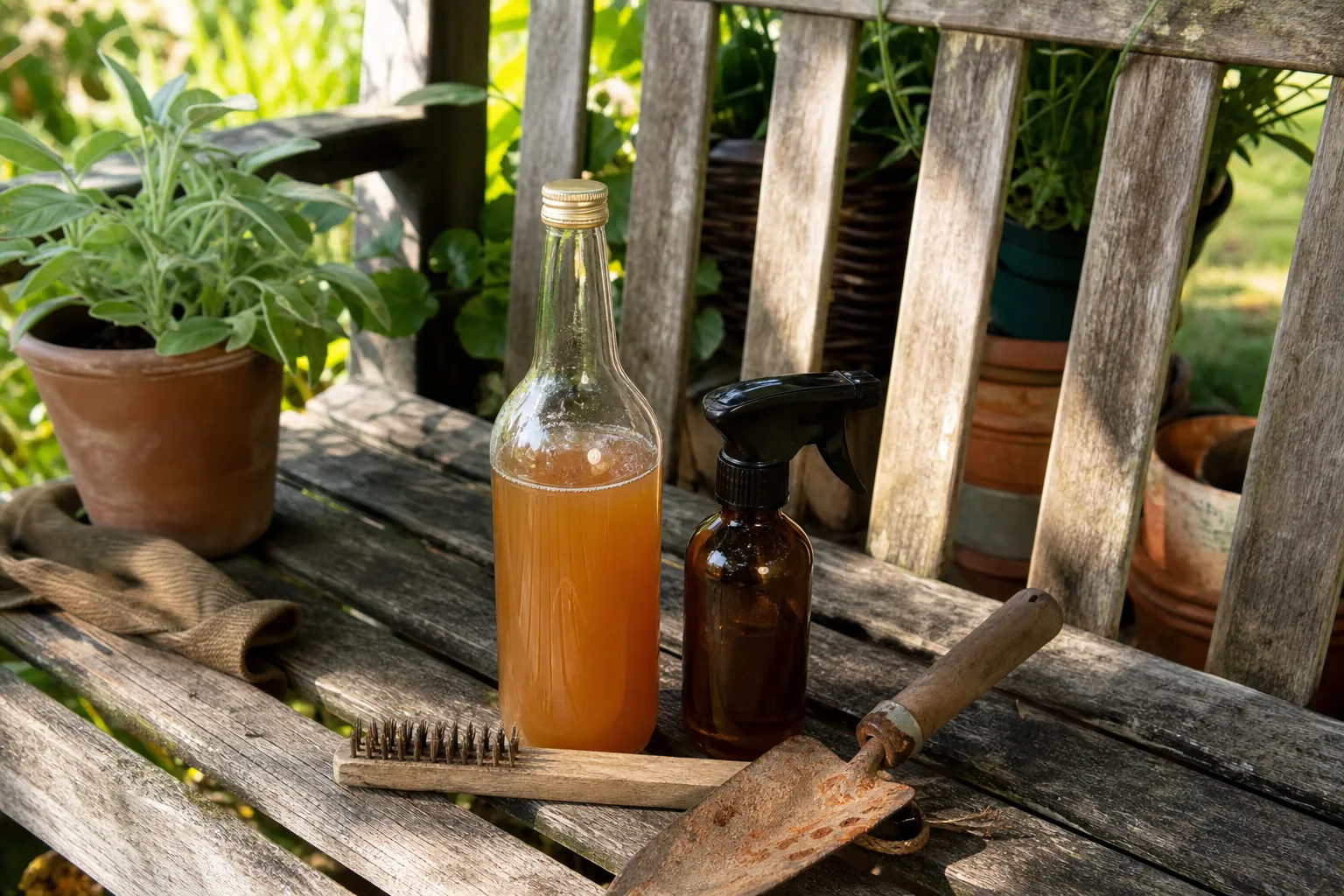 Apfelessig im Garten: Was wirklich funktioniert – und was Mythos ist
