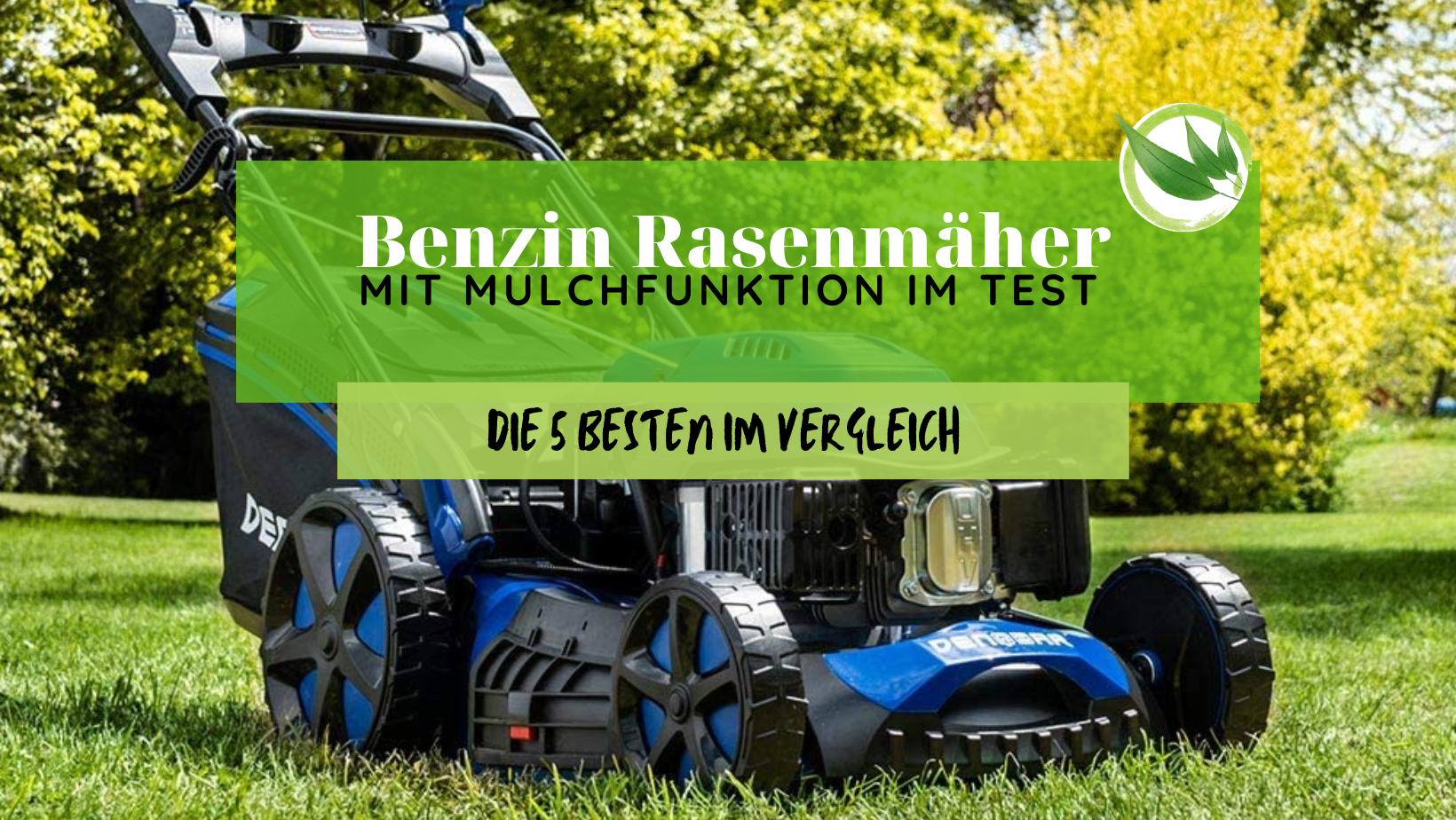 Benzin Rasenmäher mit Mulchfunktion im Test & Vergleich 2026