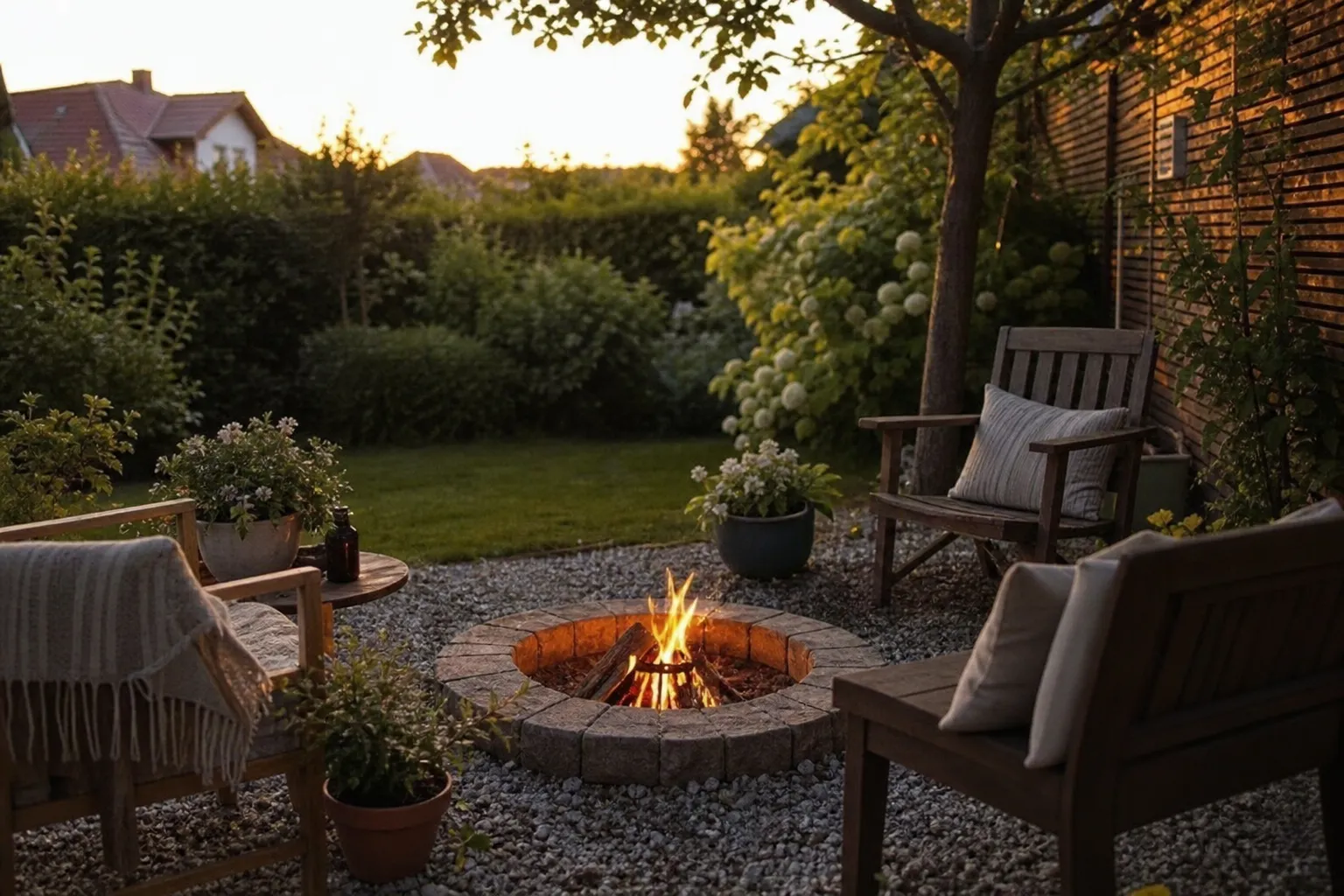Feuerstelle im Garten anlegen: Ideen, Bauweisen und was erlaubt ist