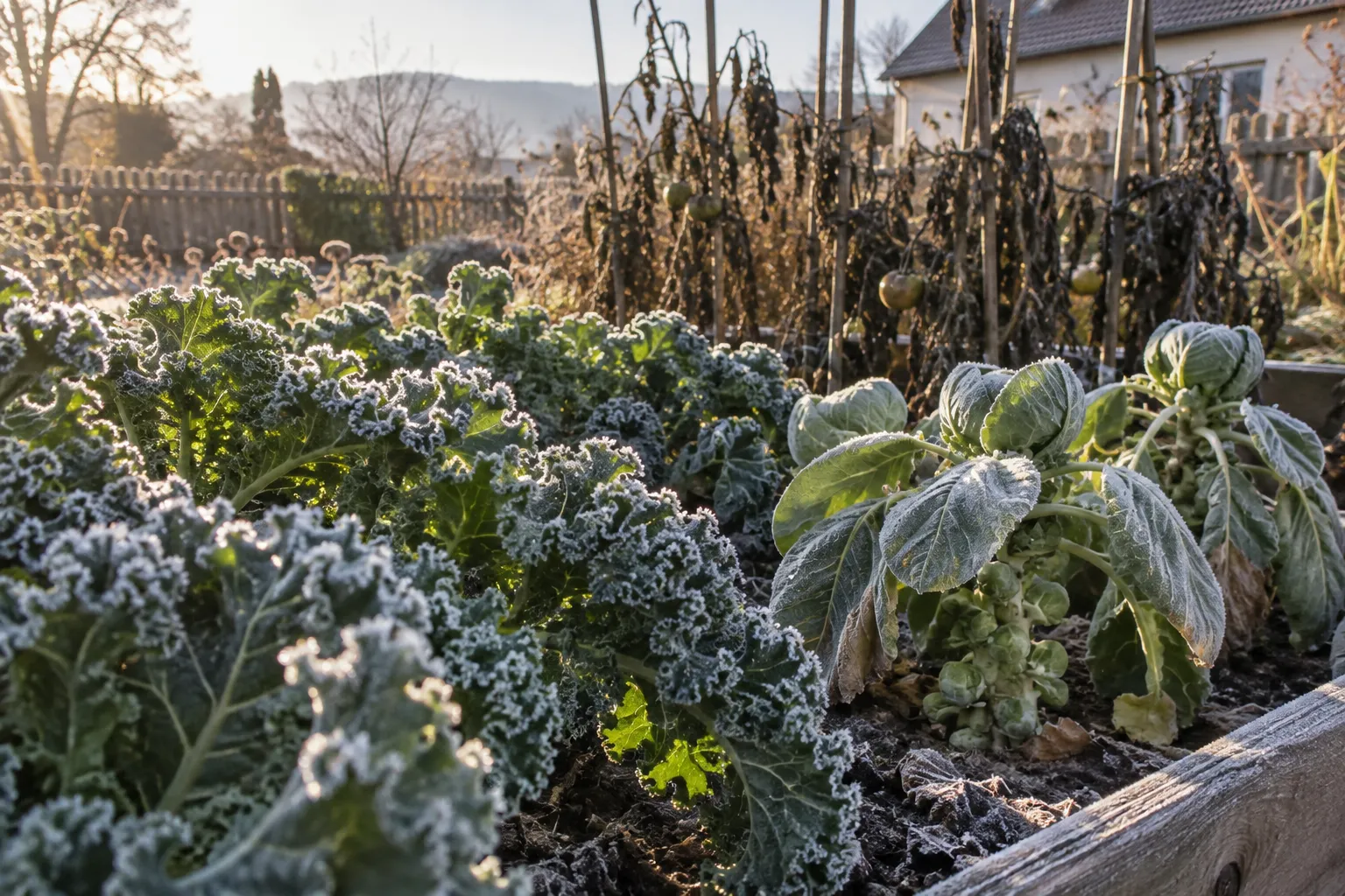 Frost im Beet: Was du noch essen kannst und was jetzt erst gut wird