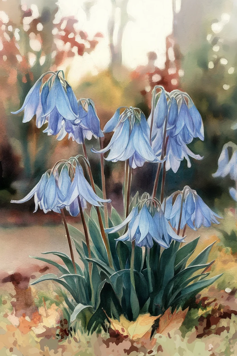Eisenhut im Garten: Ein Hauch von Mystik im November