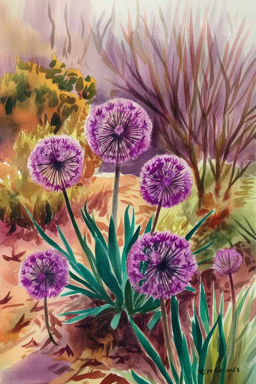 Zierlauch im Garten: Struktur und Farbe für das nächste Jahr
