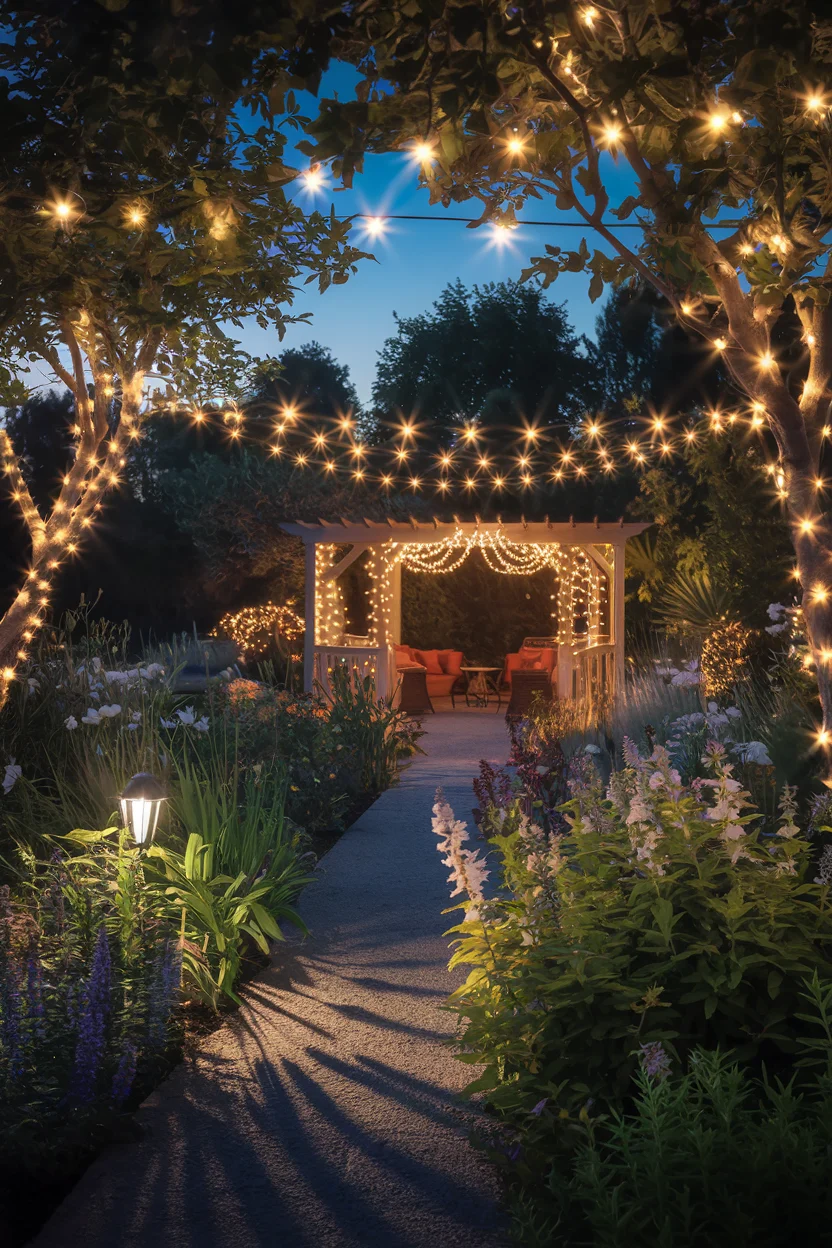Verwandle deinen Garten in ein funkelndes Paradies