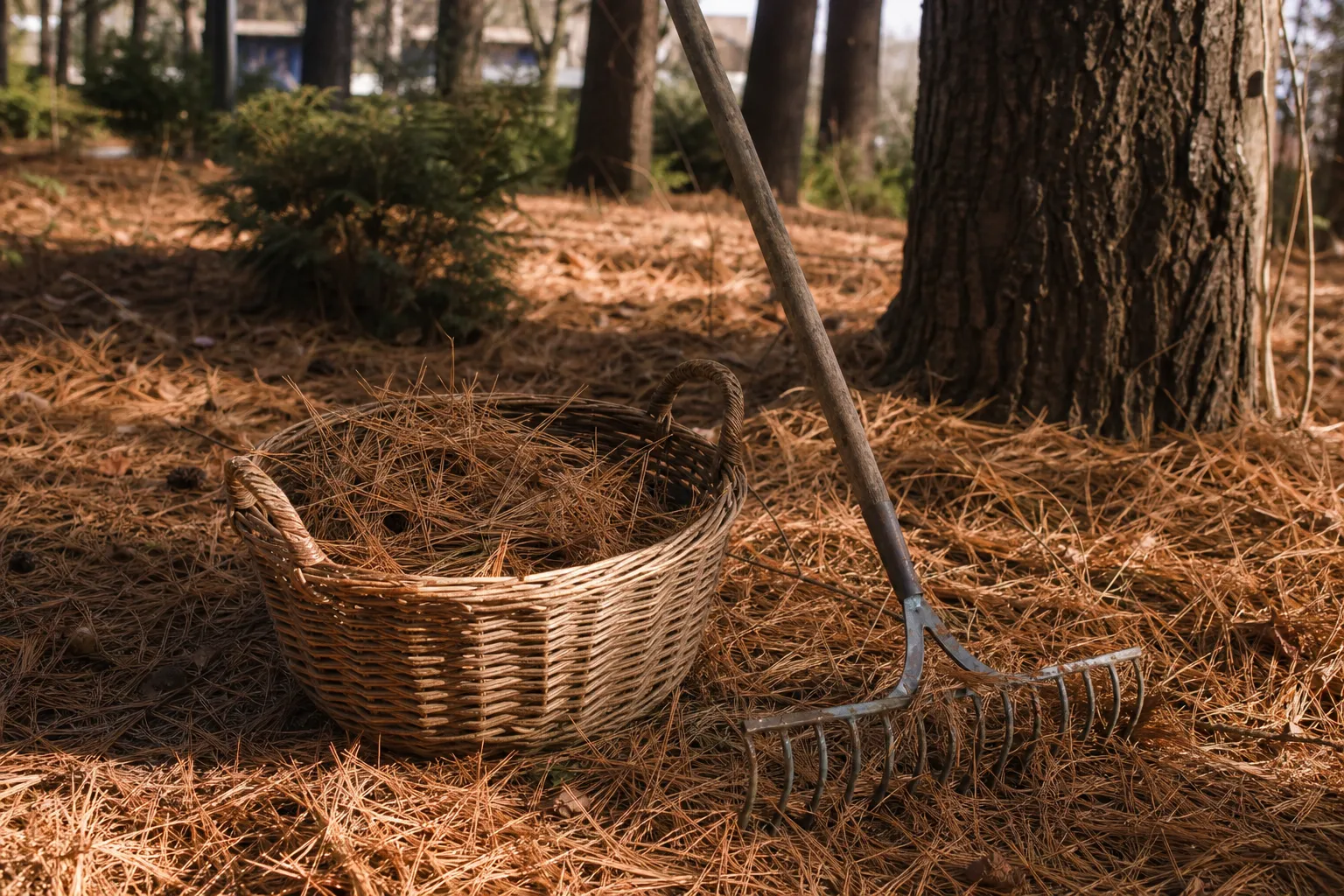 Kiefernnadeln im Garten verwenden: Mulch, Kompost und der große pH-Mythos