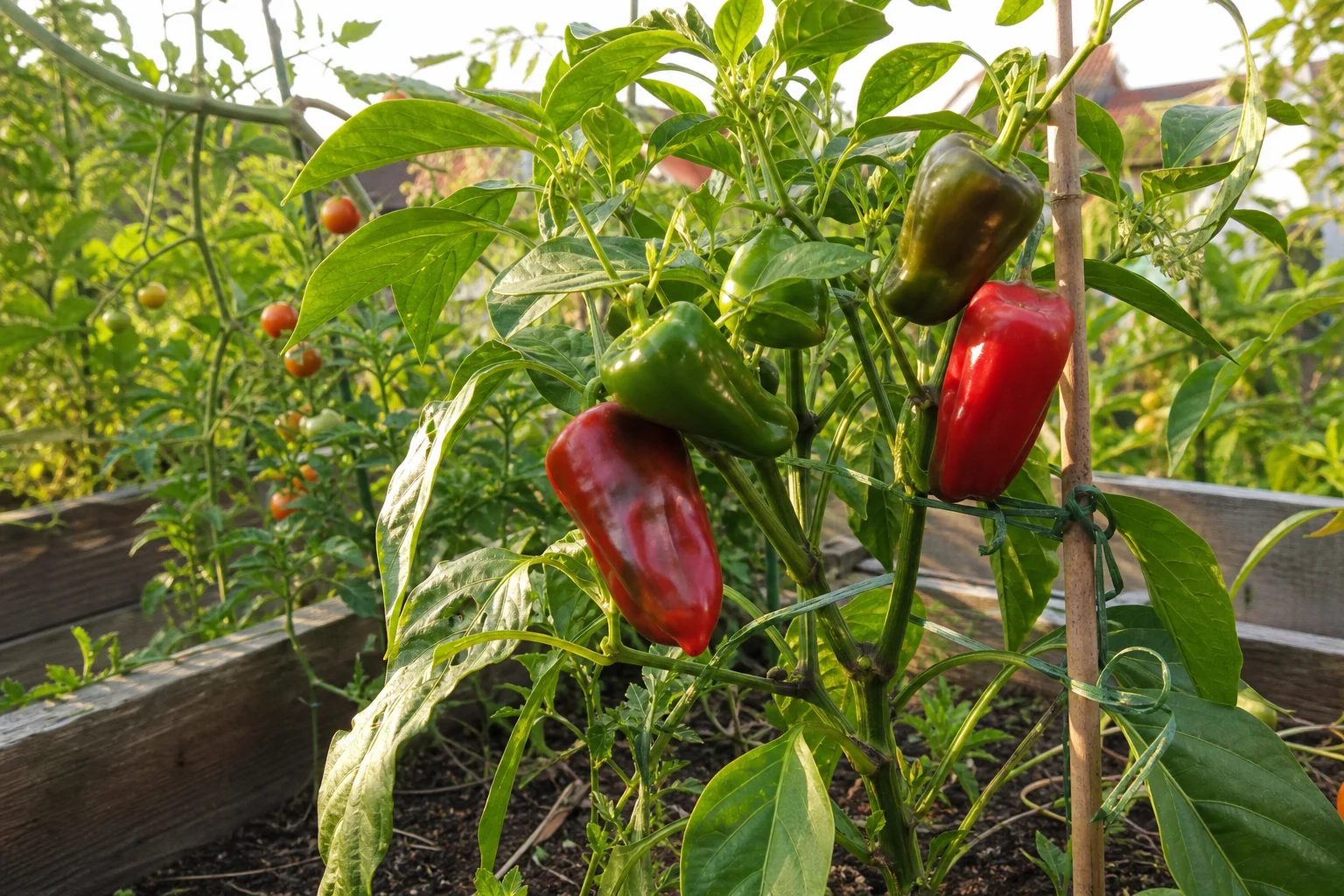 Paprika anbauen: 3 Regeln gegen kleine, bittere Früchte