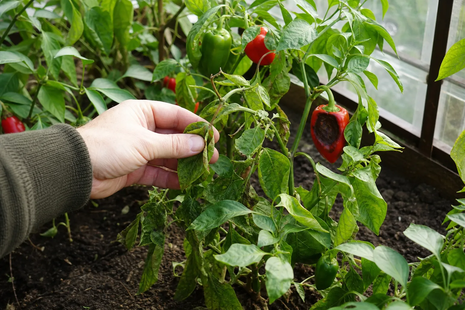 Paprika- und Chili-Probleme erkennen und beheben