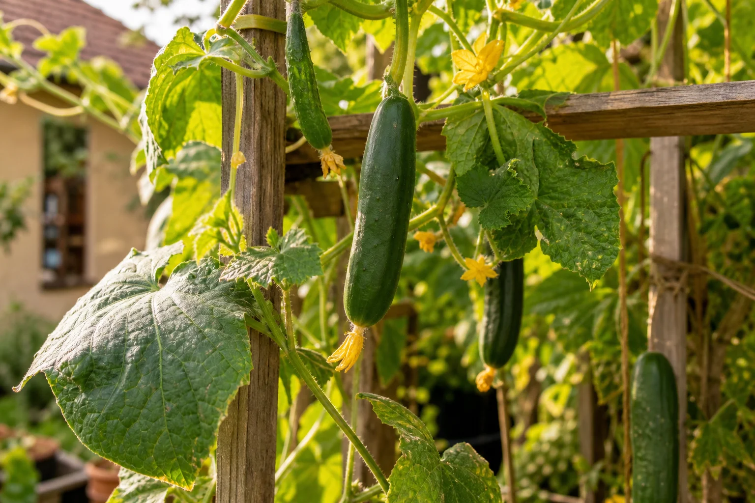 Persische Snackgurken anbauen: knackige Mini-Gurken ohne Schälen und Entkernen