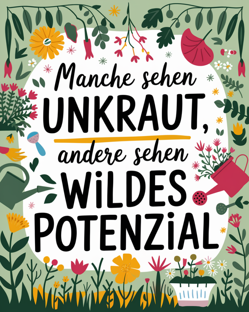 Unkraut oder wildes Potenzial?