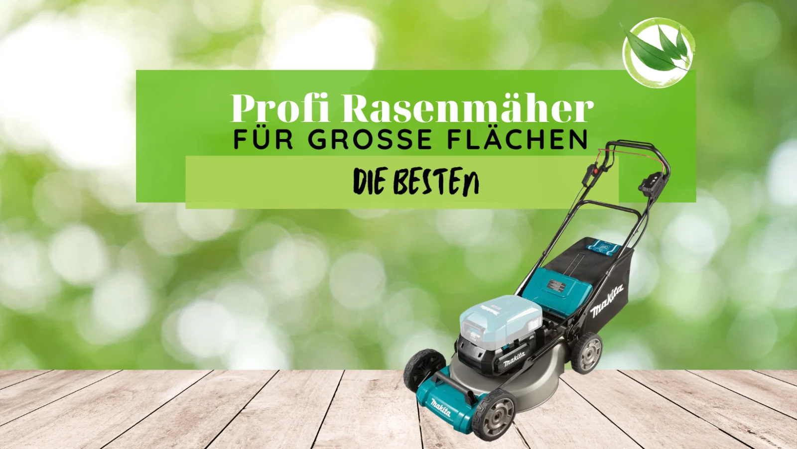 Profi Rasenmäher für große Flächen: Die besten für 2026