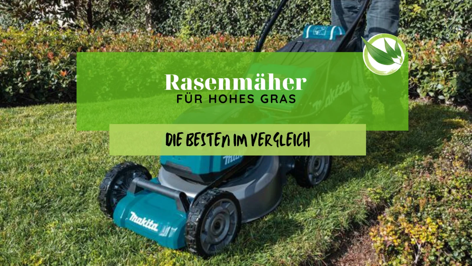 Rasenmäher für hohes Gras: Die besten im Vergleich 2026