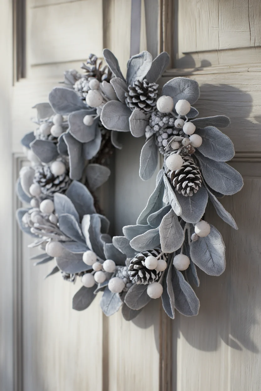 Elegante Schlichtheit in Grau und Weiß