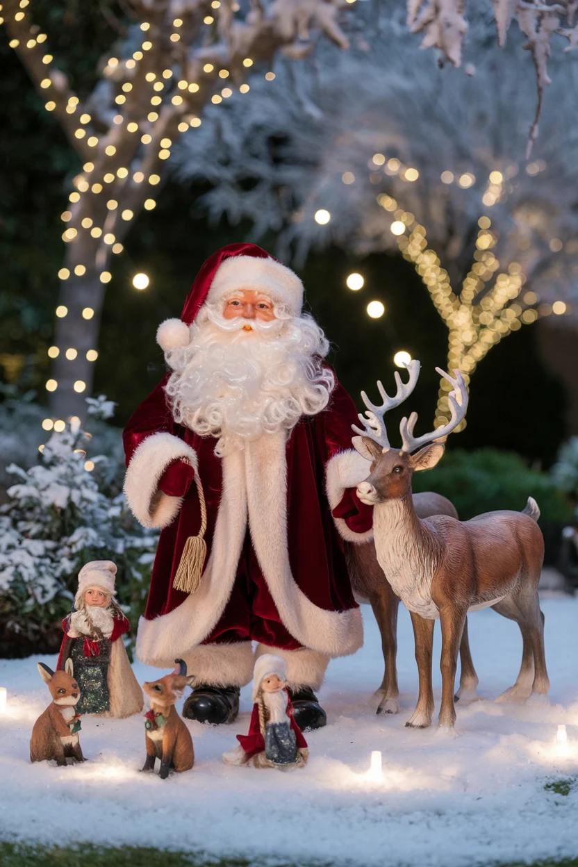 Weihnachtliche Figuren für ein märchenhaftes Ambiente