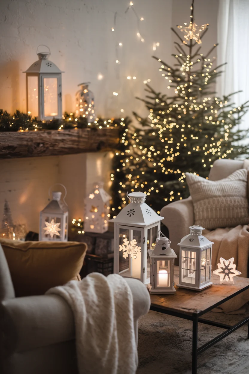 Weihnachtliche Laternen für stimmungsvolle Beleuchtung
