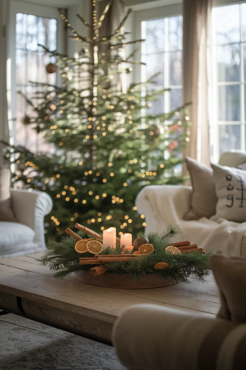 Weihnachtsduft in der Luft verbreiten