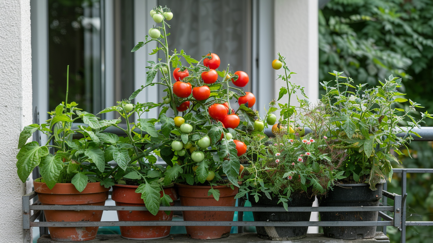 Tomaten auf dem Balkon anbauen: Hilfreiche Tipps für eine fette Ernte