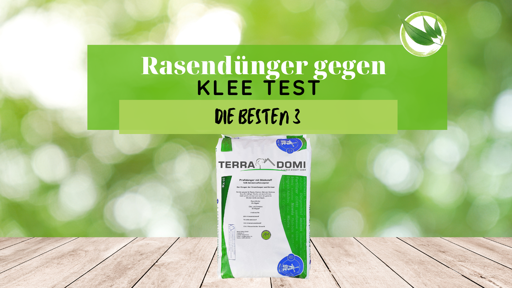 Rasendünger gegen Klee Test: Die besten 3 für 2026