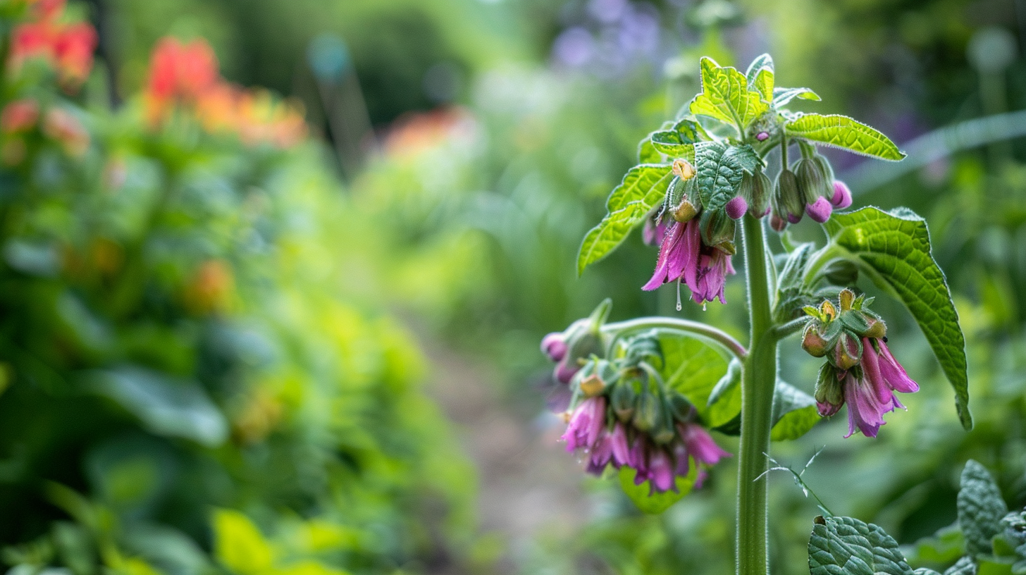 Echter Beinwell pflanzen & pflegen: Deshalb solltest Du es im Garten haben!