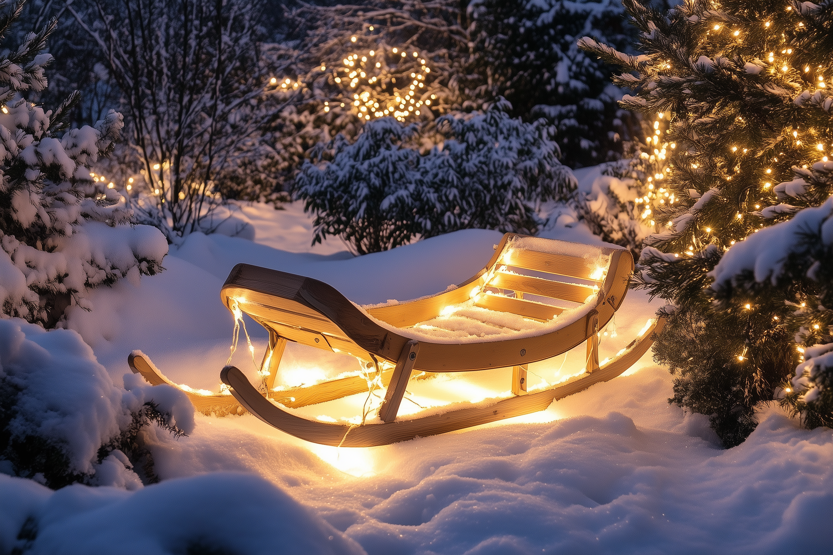 8 wunderschöne Schlitten Deko Ideen für zu Weihnachten