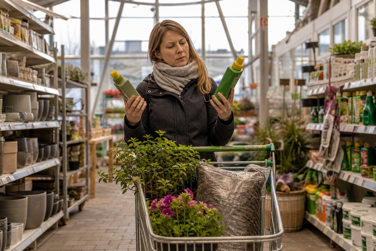 Gartencenter: 6 Dinge, die du nicht in den Wagen legen solltest