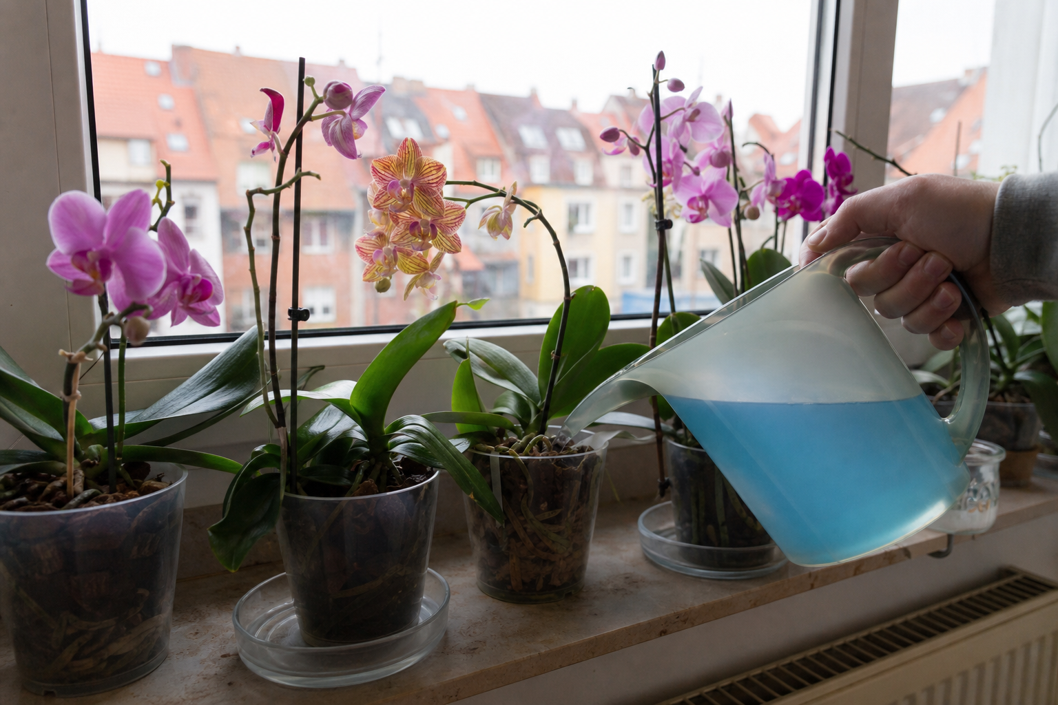 Orchideen düngen: Die Schwach-aber-regelmäßig-Regel und der einfachste Plan