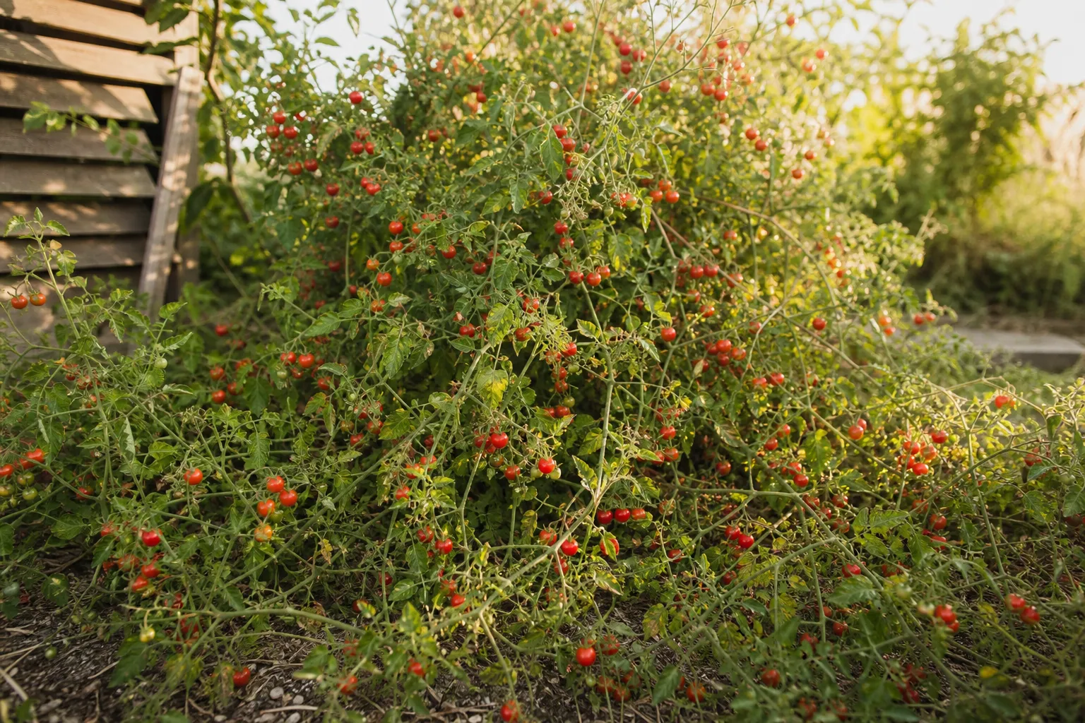 Wildtomate Solanum pimpinellifolium: Die hitzefeste Sorte, die auch im 35-Grad-Sommer trägt