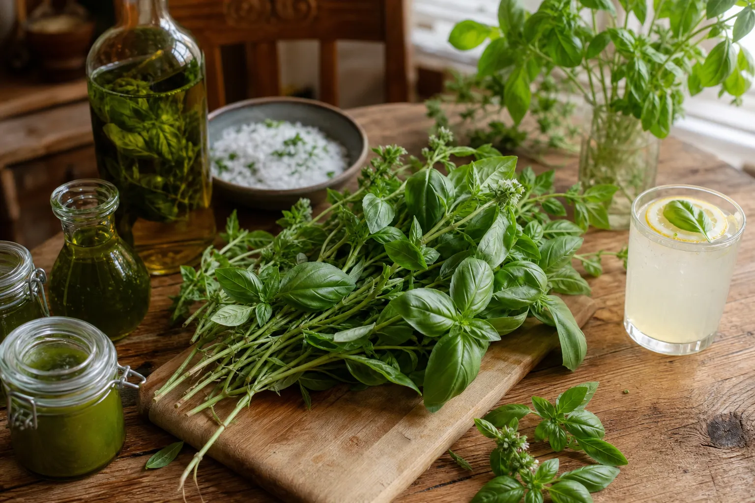 Basilikum verwerten: 15 ungewöhnliche Ideen jenseits von Pesto