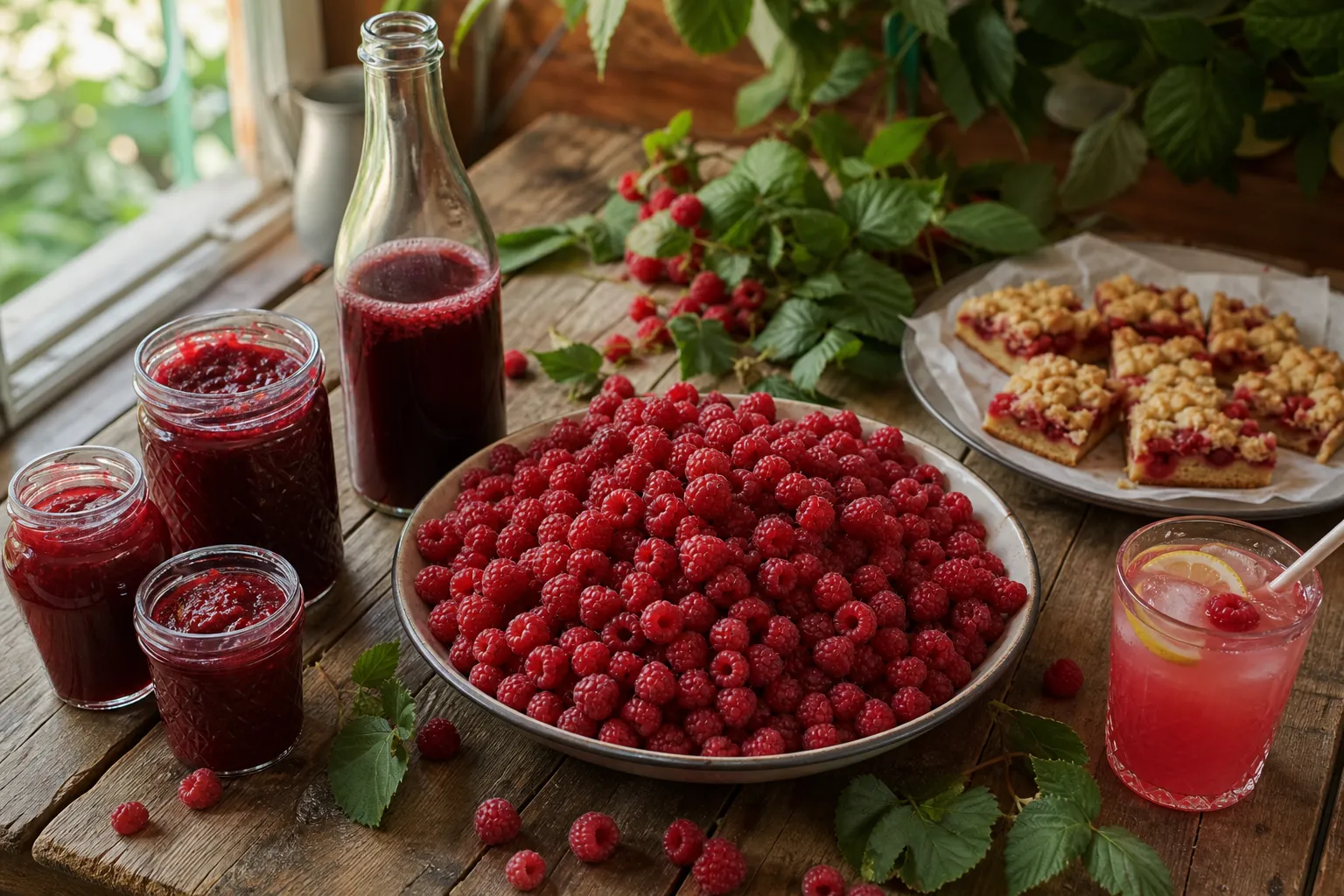 Himbeeren verwerten: Was du mit der großen Schwemme anfängst