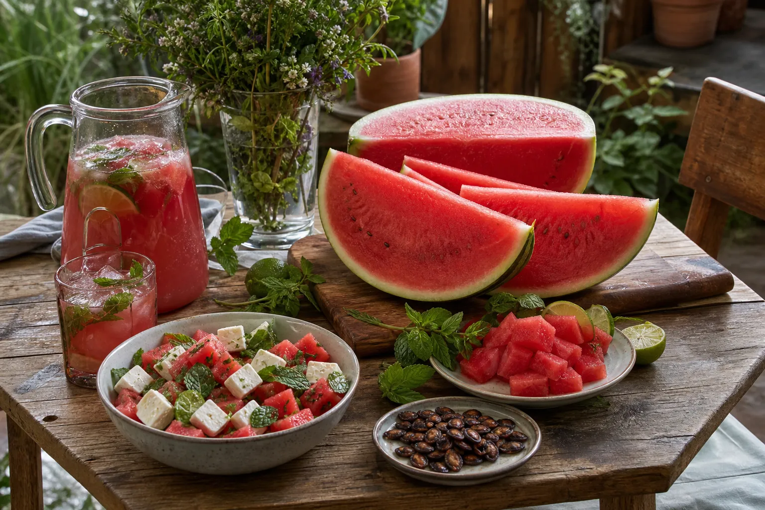 Wassermelone verwerten: So machst du aus einer Riesenernte Salat, Grillgut, Sorbet und Limonade