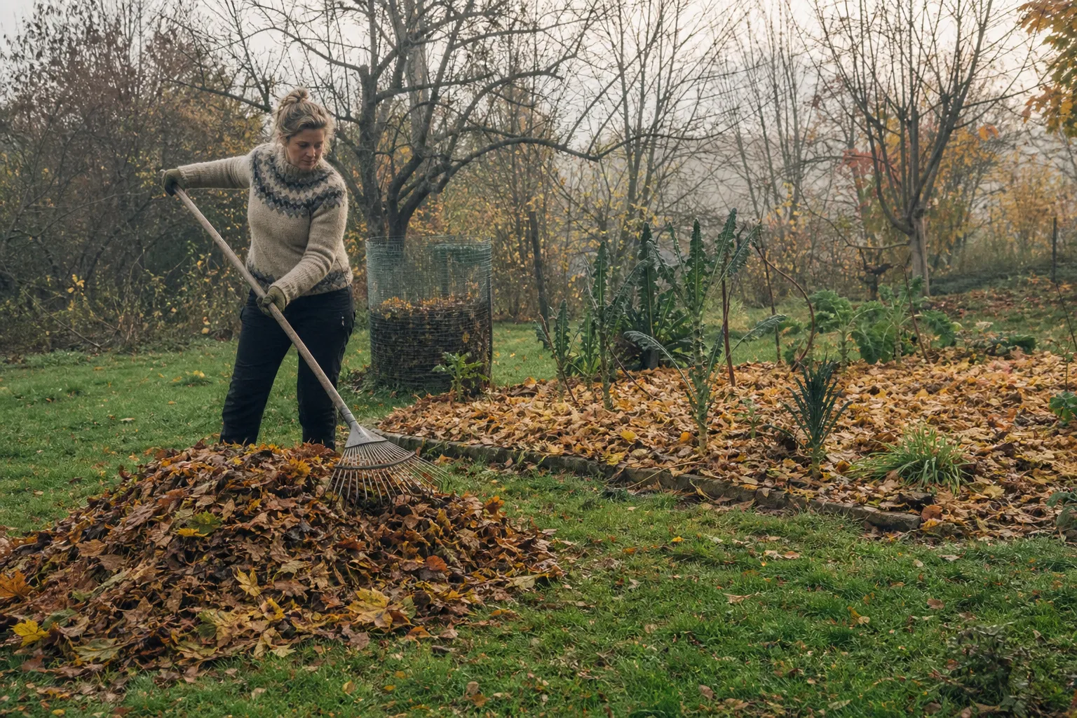Herbstlaub verwenden: 7 Wege, aus Laub Gartengold zu machen