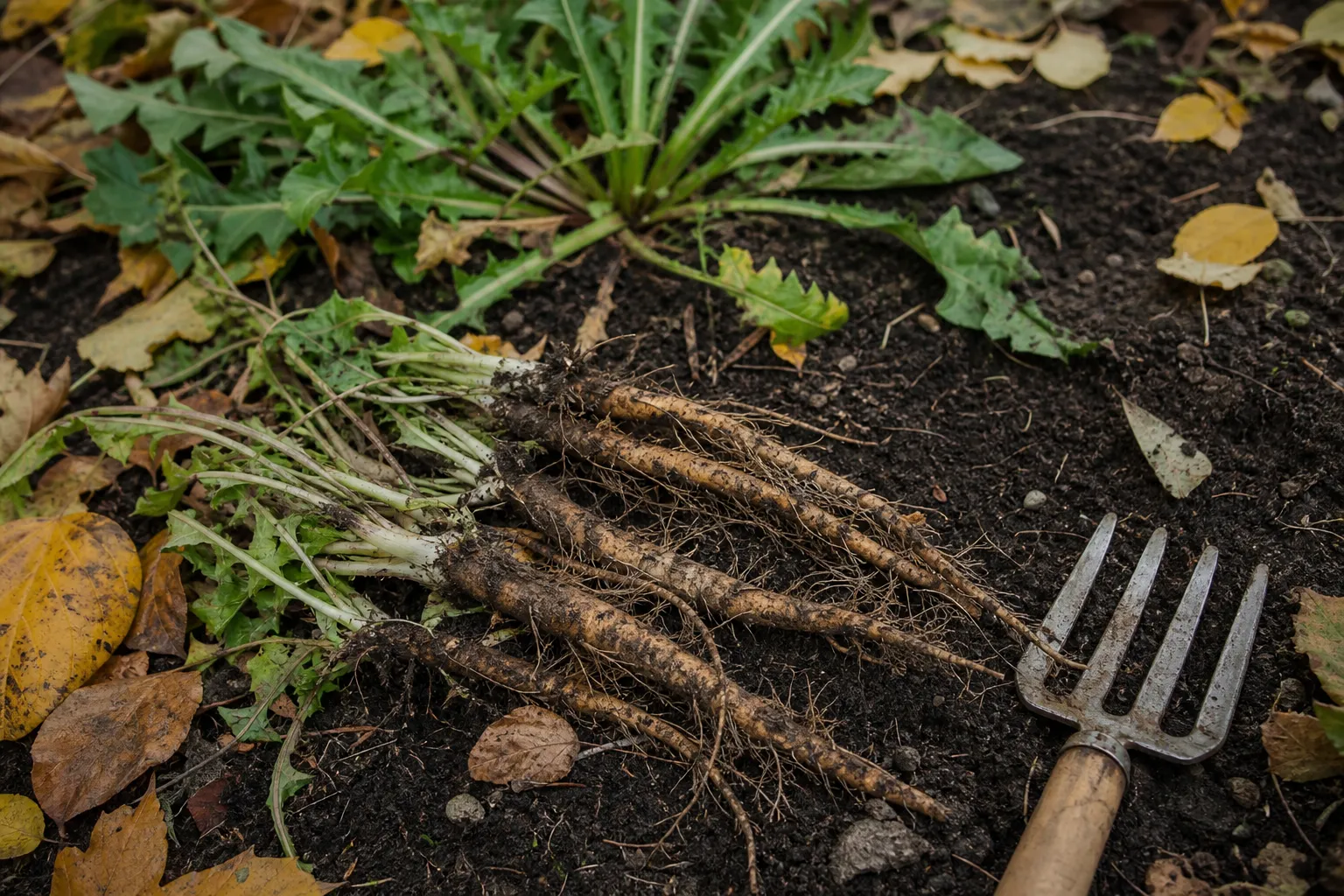 Löwenzahnwurzel ernten und verwenden: Kaffee, Tee und Tinktur aus dem Herbstgarten