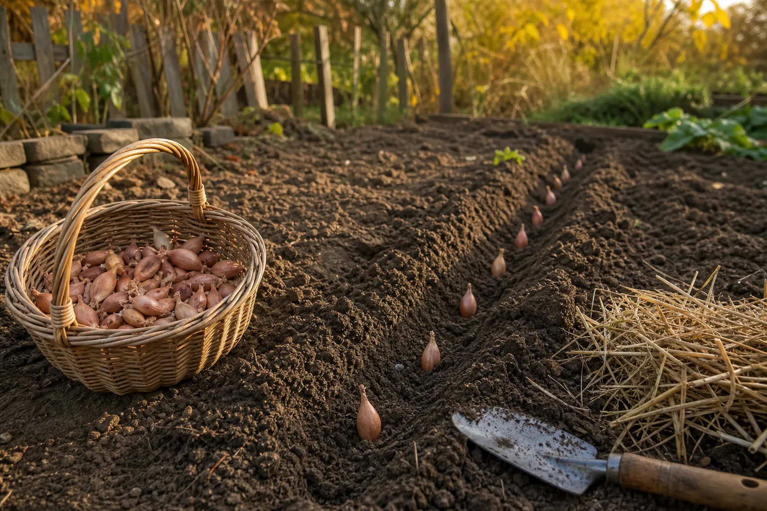 Schalotten stecken: im Herbst oder besser erst im Februar?