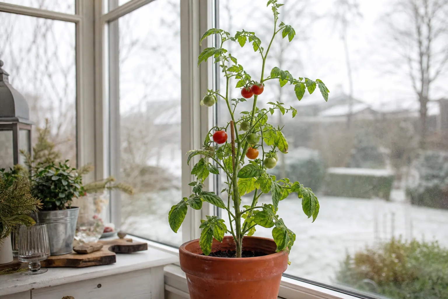 Tomaten überwintern: früher ernten im nächsten Jahr