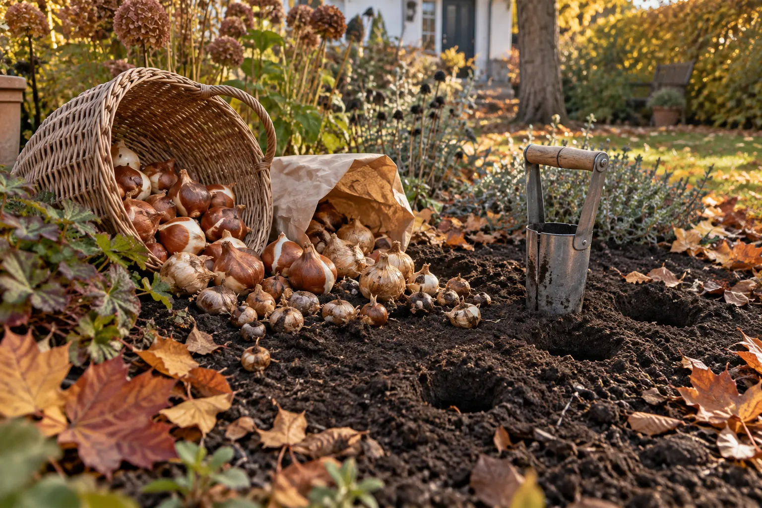 Blumenzwiebeln im Oktober pflanzen: Welche jetzt in die Erde gehören