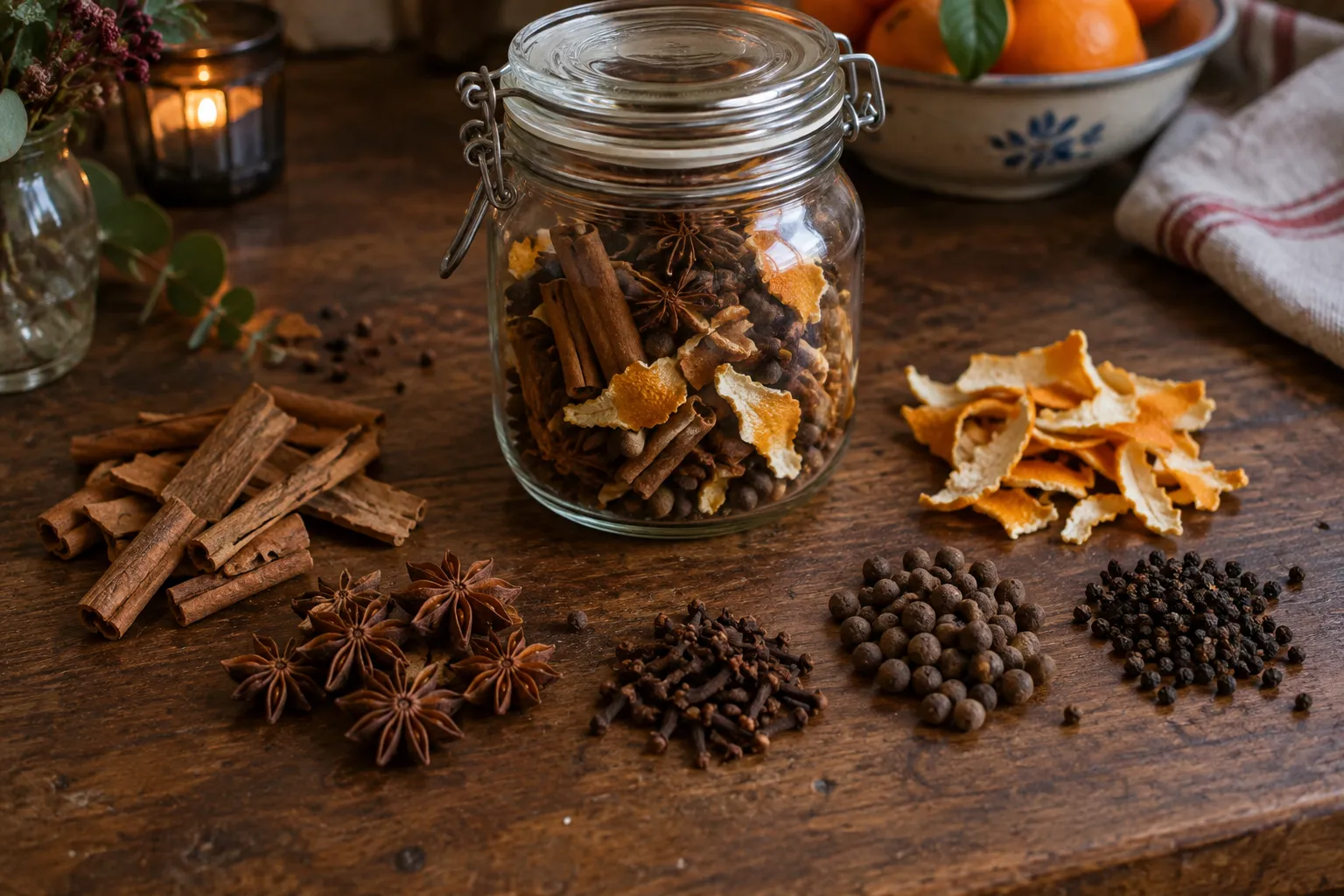 Glühweingewürz selber machen: eine Mischung für Wein, Punsch und Apfelsaft