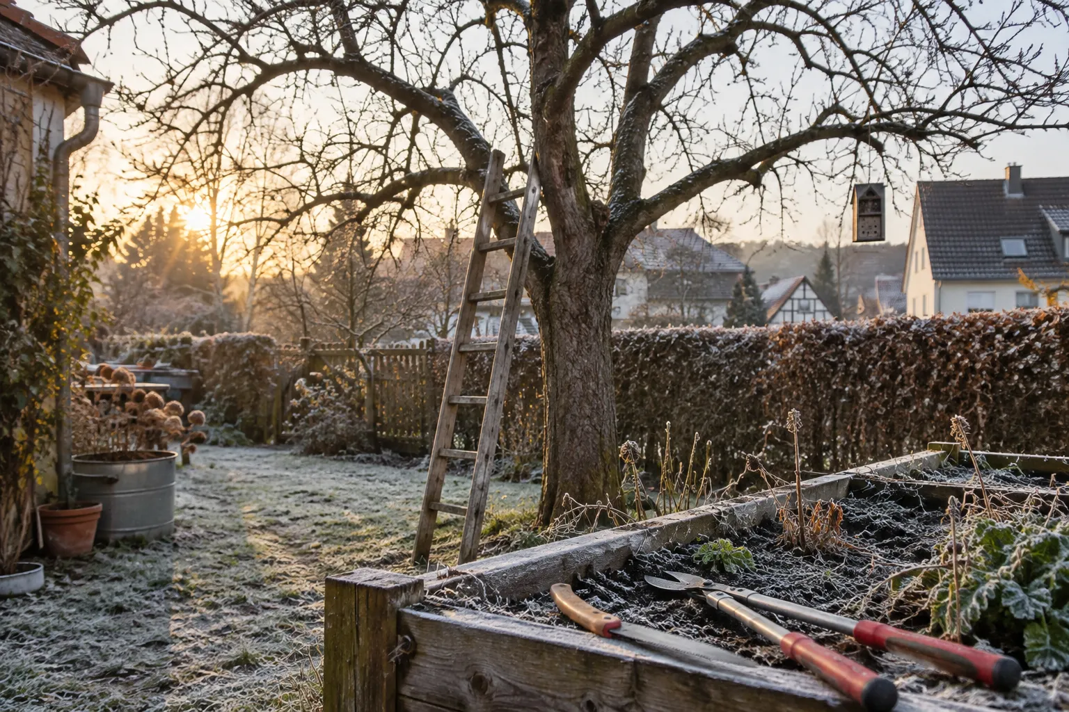 Hochwinter im Garten: 10 Arbeiten, die nur im Januar und Februar gelingen