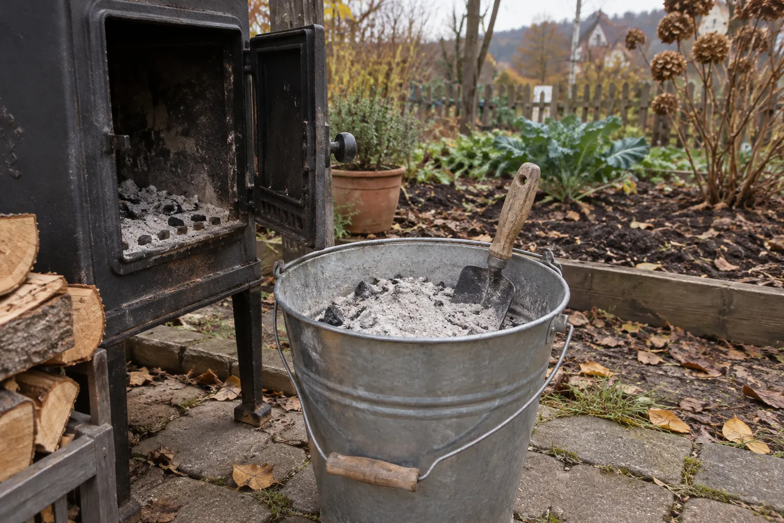 Holzasche im Garten: was wirklich wirkt und was du lassen solltest