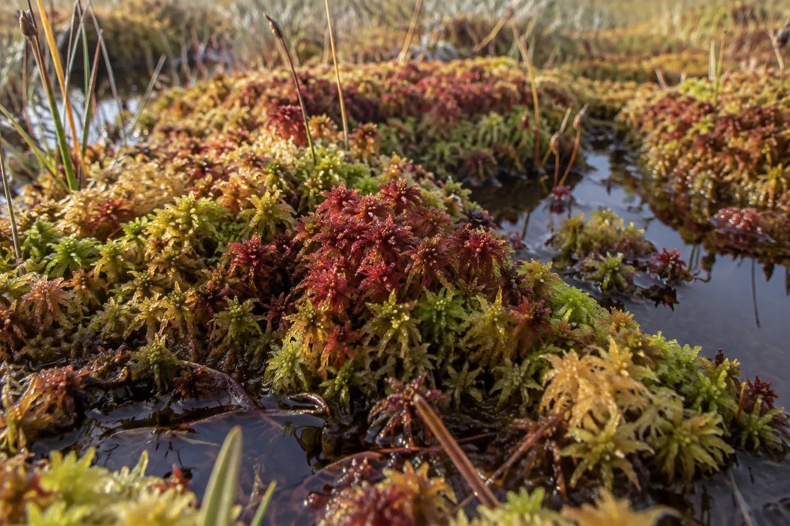 Torfmoos (Sphagnum): das Wassergenie, das du selbst kultivieren kannst